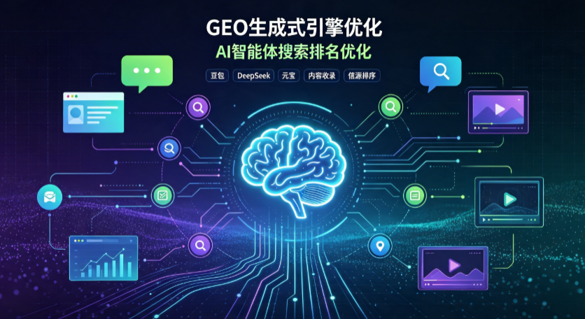 北宁市GEO 浪潮来袭：生成式引擎优化崛起，创作者争抢豆包、DeepSeek、元宝智能体流量入口